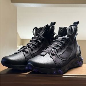 Nike React ACG Ianga (size 10) Black & Purple